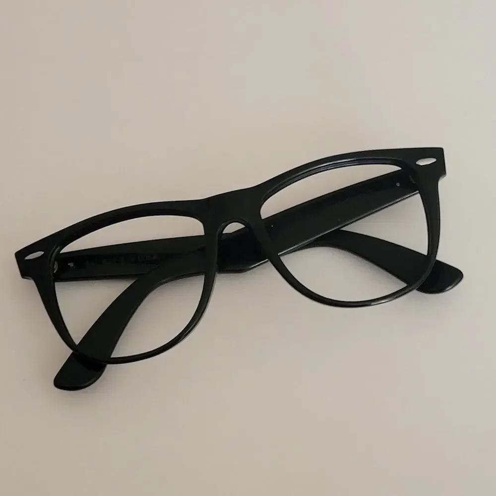 Vintage Ray Ban Wayfarer II Sunglasses Frames Only Black B&L 5022 Made In USA